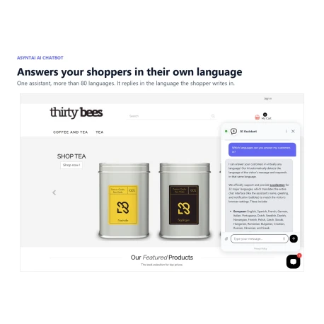 Asyntai AI Chatbot
