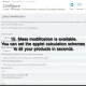 Price by Surface / Volume / Length / Perimeter / Weight Module