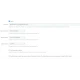 Settings page
